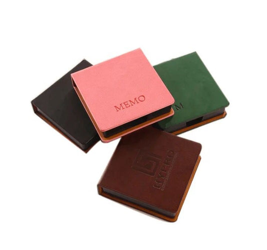 Leather Memo Pad Holder