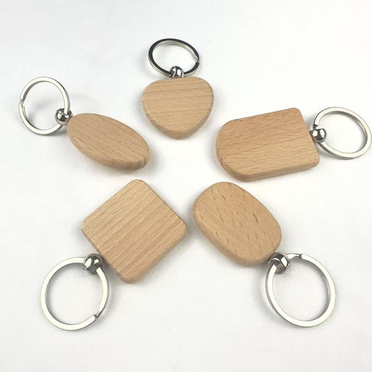 Graduation Gift Solid Wood Creative Keychain