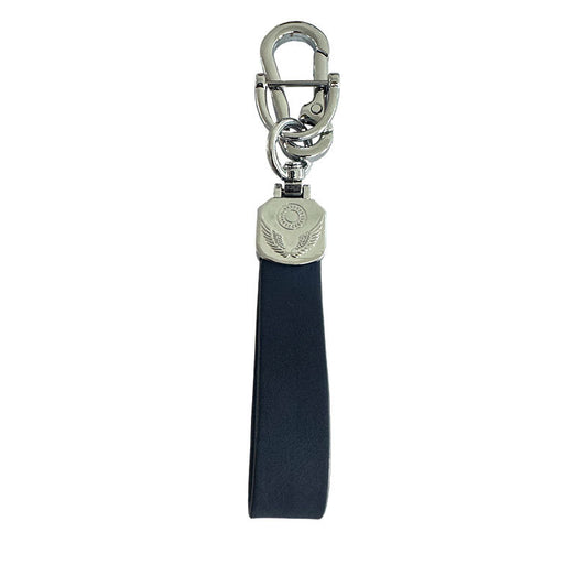 Faux Suede Leather Rope Keychain