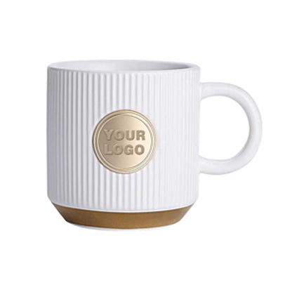 Vintage Copper Badge Ceramic Mug