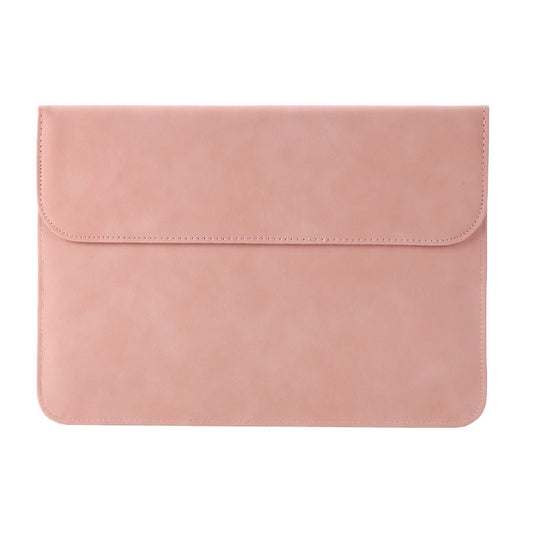 14-inch Apple Laptop PU Leather Soft Fleece Inner Sleeve