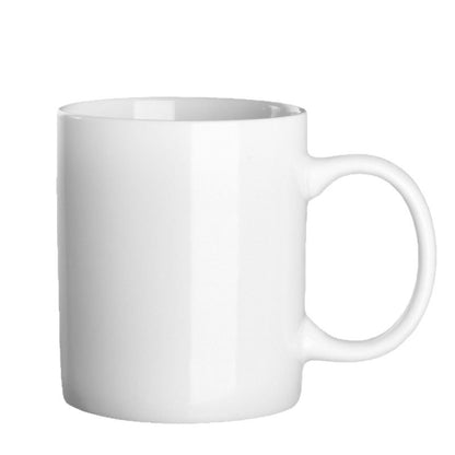 Customizable White Ceramic Mug