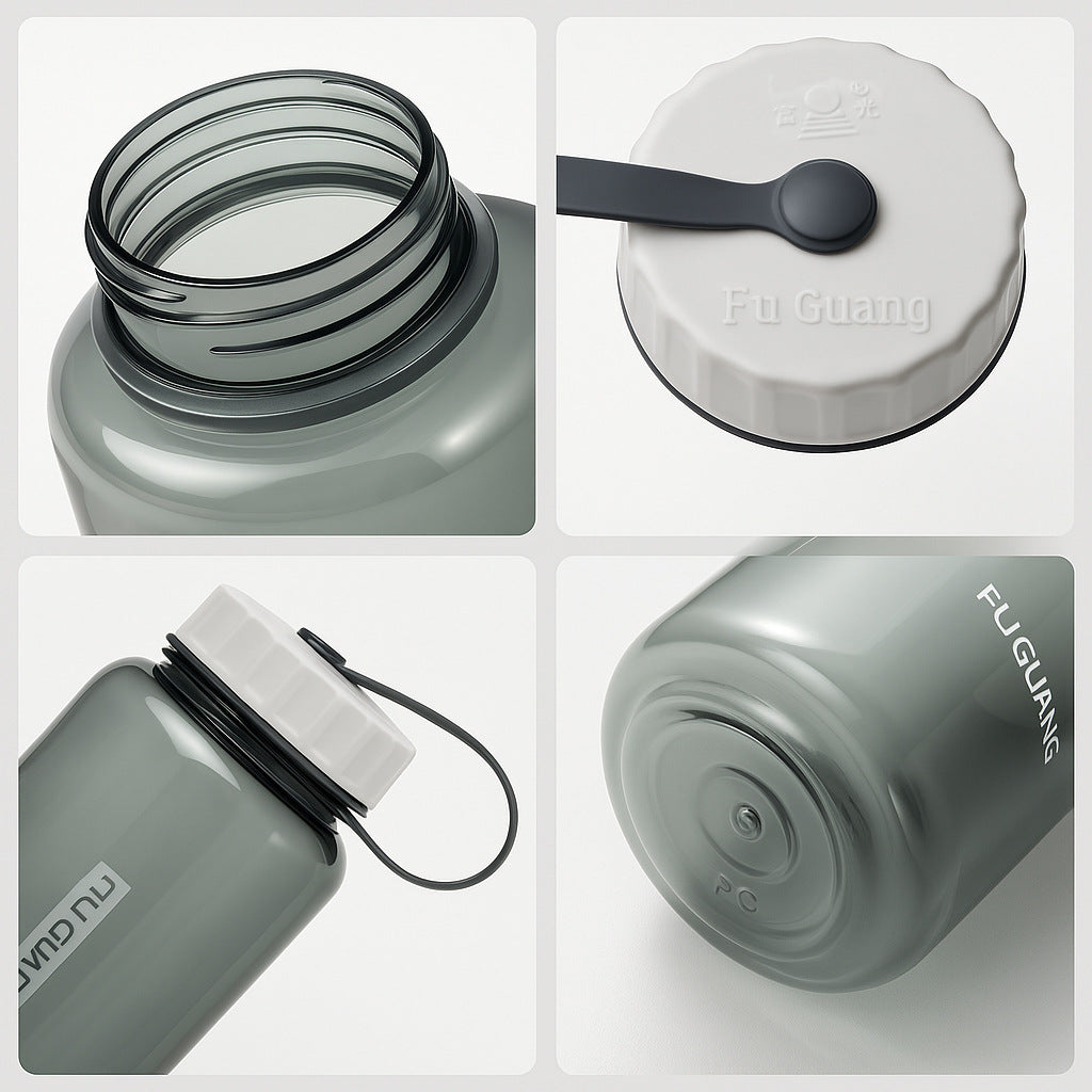 Large-Capacity Plastic Water Bottle