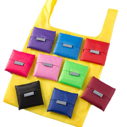 Oxford Cloth Square Foldable Shopping Bag