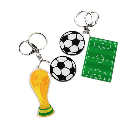 Argentina Messi Acrylic Football Keychain