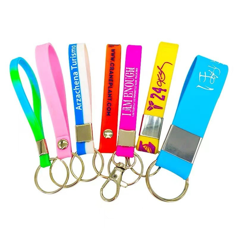 Silicone Keychains – Custom Logo Printing and Embossing