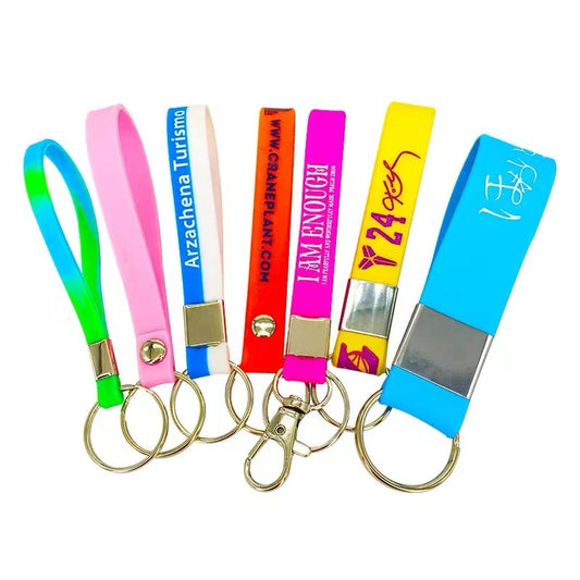Silicone Keychains – Custom Logo Printing and Embossing