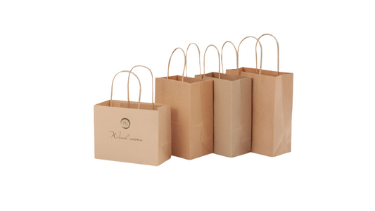 Oil-Resistant Kraft Paper Takeout Bags