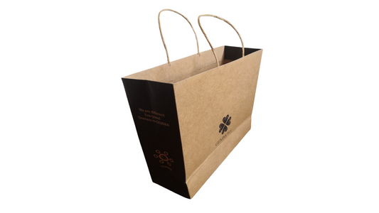 Custom-Made Kraft Paper Bags for Clothing, Milk Tea, Takeout, and Gift Packaging