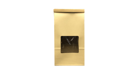 Kraft Paper-Plastic Food Bags with Zipper Seal