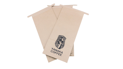 Kraft Paper-Plastic Food Bags with Zipper Seal