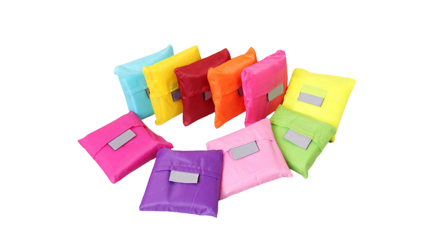 Oxford Cloth Square Foldable Shopping Bag