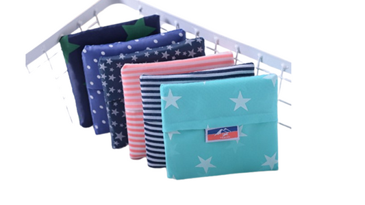 Custom Floral Foldable Shopping Bags