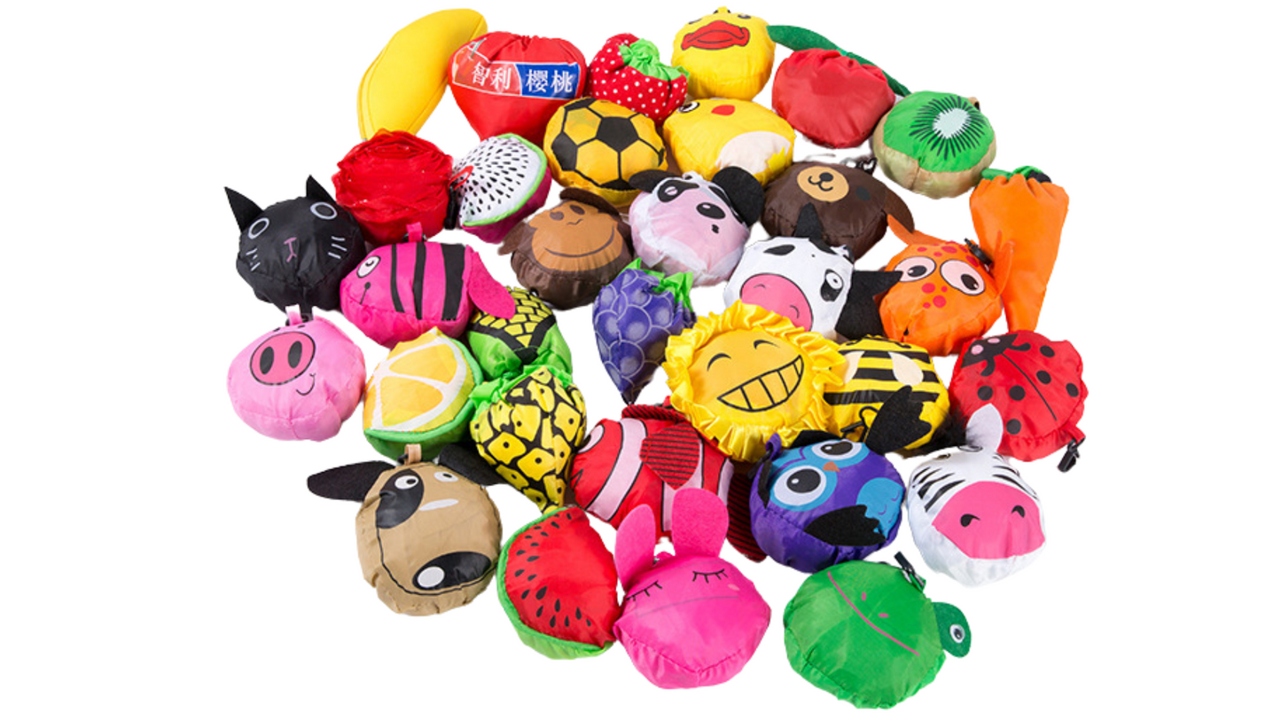 Cartoon Animal Foldable Shopping Bags