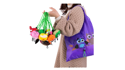 Cartoon Animal Foldable Shopping Bags