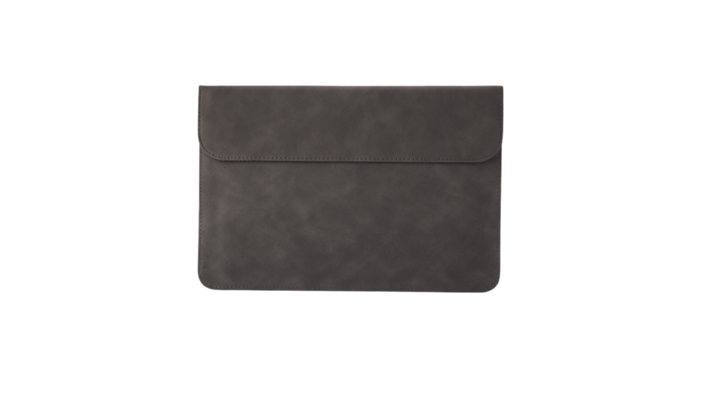 14-inch Apple Laptop PU Leather Soft Fleece Inner Sleeve