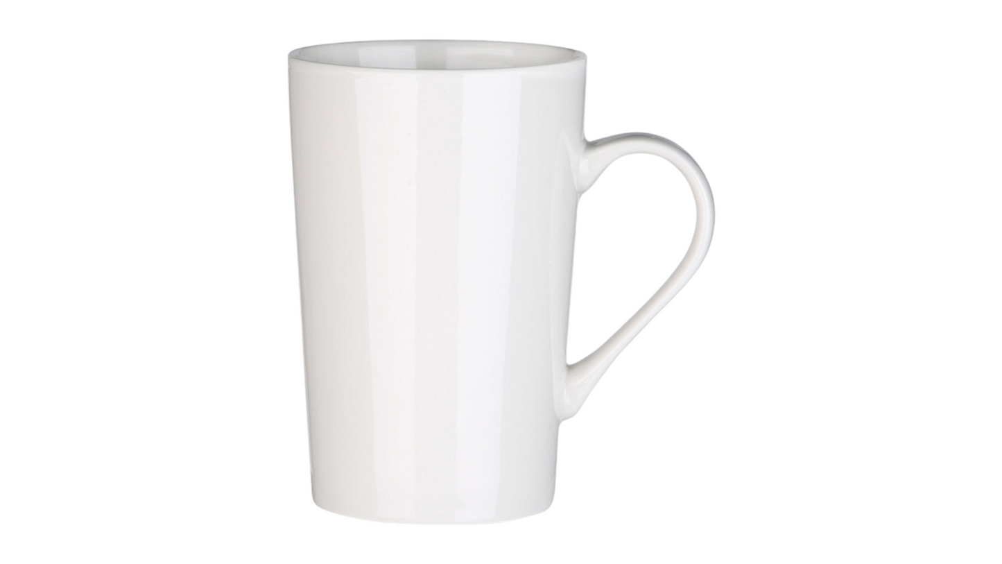 Ceramic Mug with Lid & Spoon