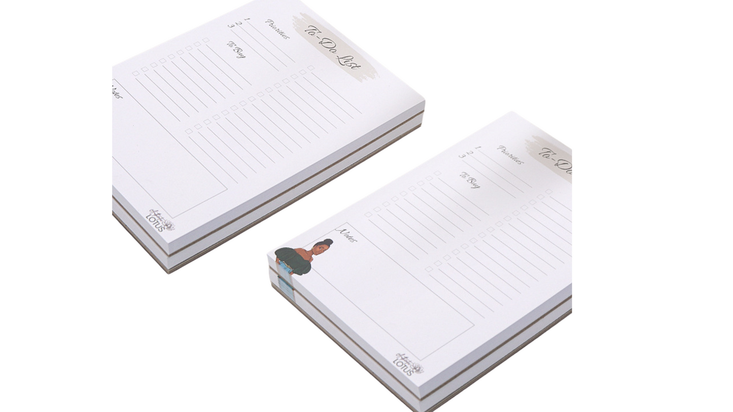B5 Notepad with Custom Printed Patterns