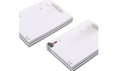 B5 Notepad with Custom Printed Patterns