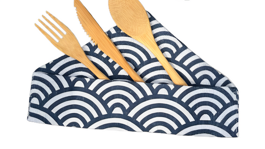 Bamboo Portable Cutlery Set