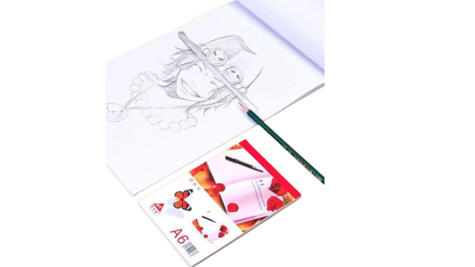 Set of 10 Thickened Blank Notepads