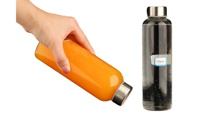 Glass Portable Beverage Bottle