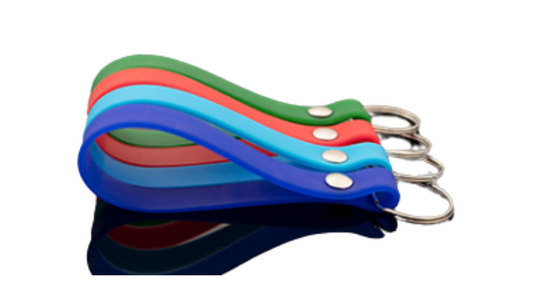 Silicone Keychains – Customizable Text, Logo, and Patterns