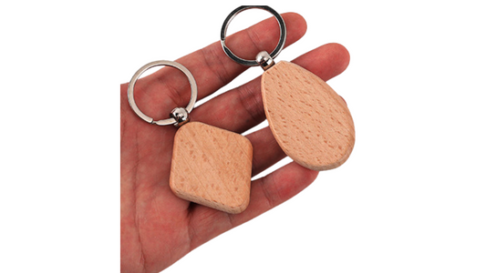 Beechwood Keychain – Wooden Small Gifts