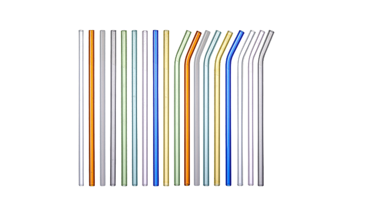 Custom High Borosilicate Glass Straws