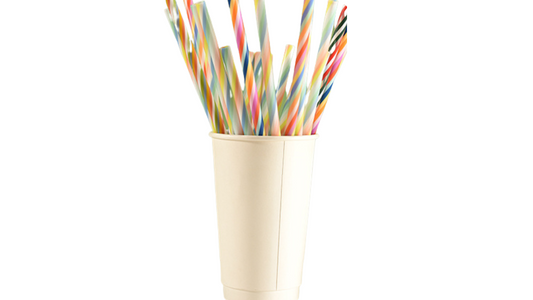 Colorful Threaded Reusable Straws