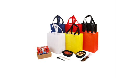 Solid Color Waterproof Tote Bag