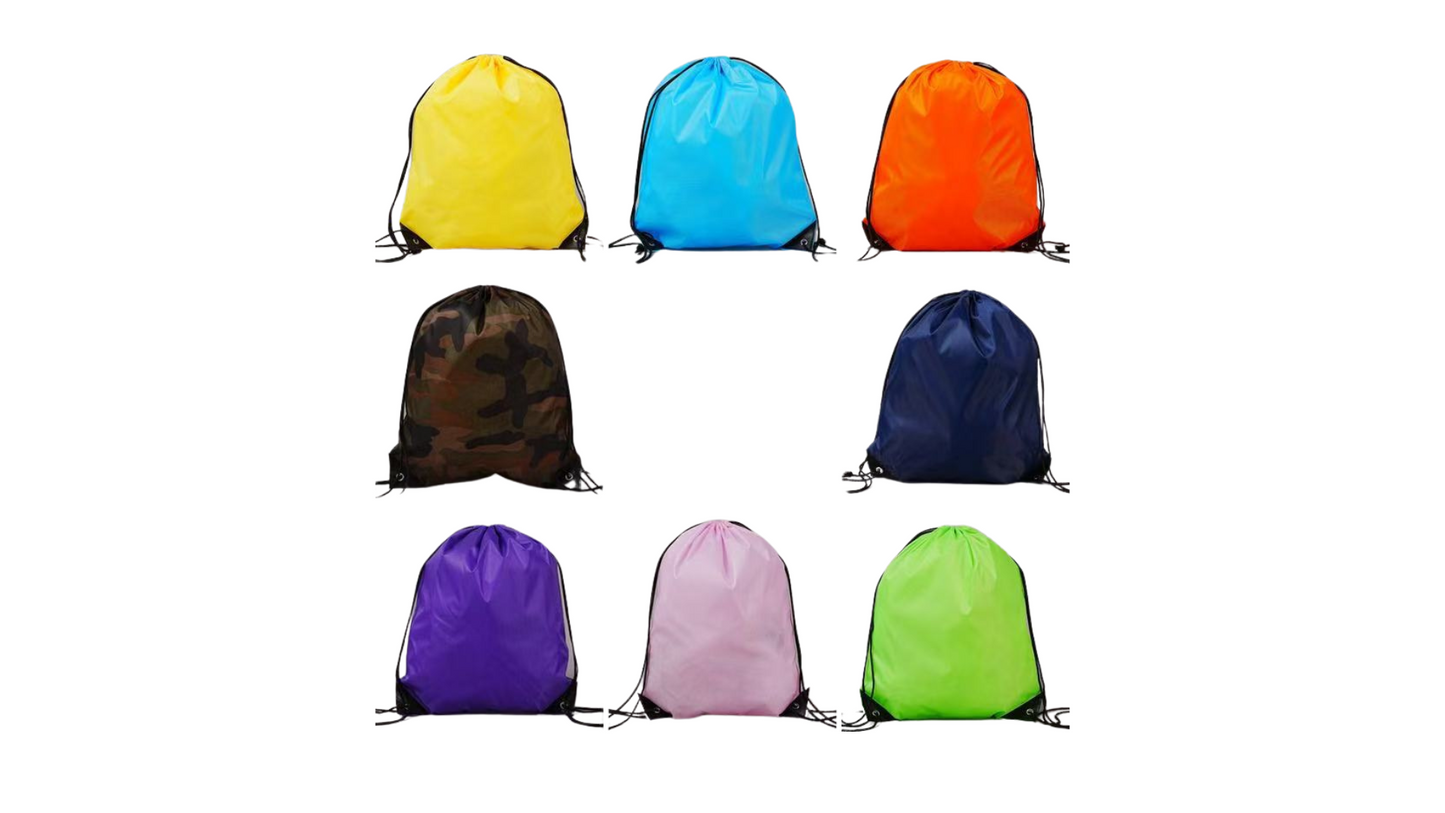 Waterproof Polyester Drawstring Sports Bag