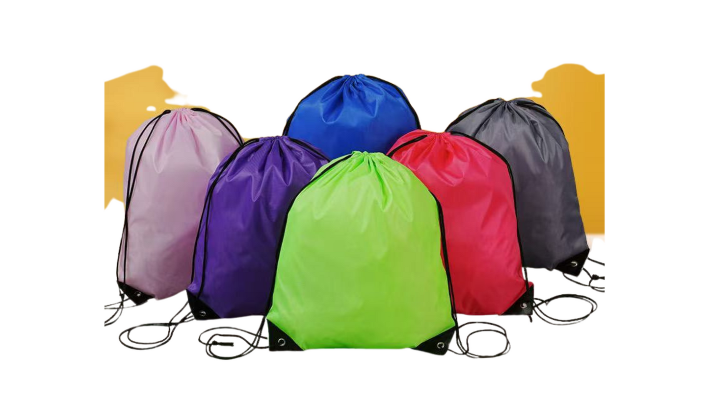 Waterproof Polyester Drawstring Sports Bag