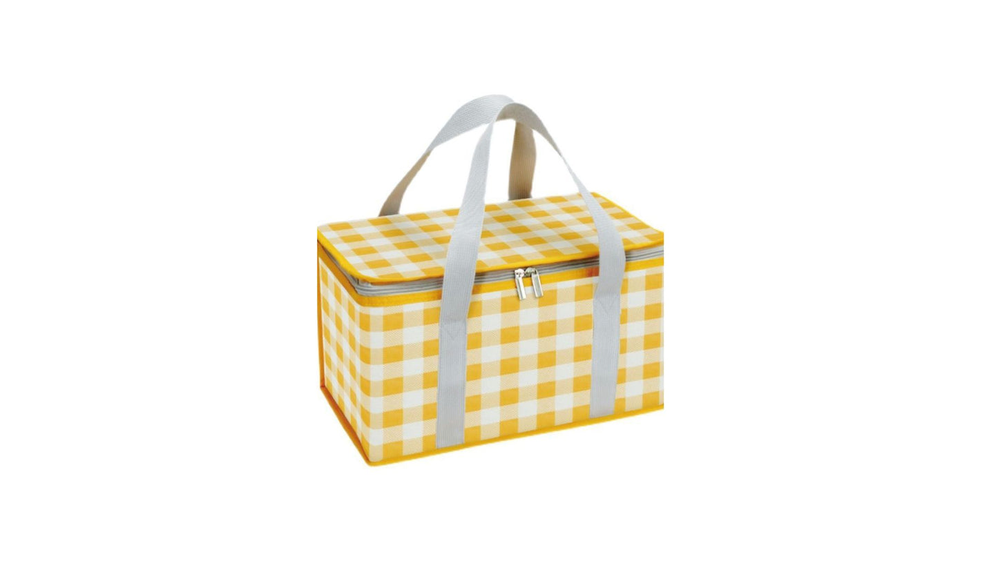 Foldable Aluminum Foil Insulated Picnic Basket