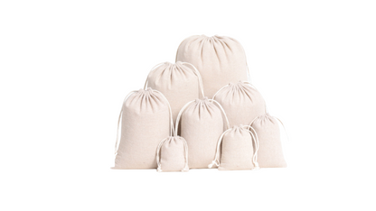 Linen Cotton Dustproof Storage Pouches