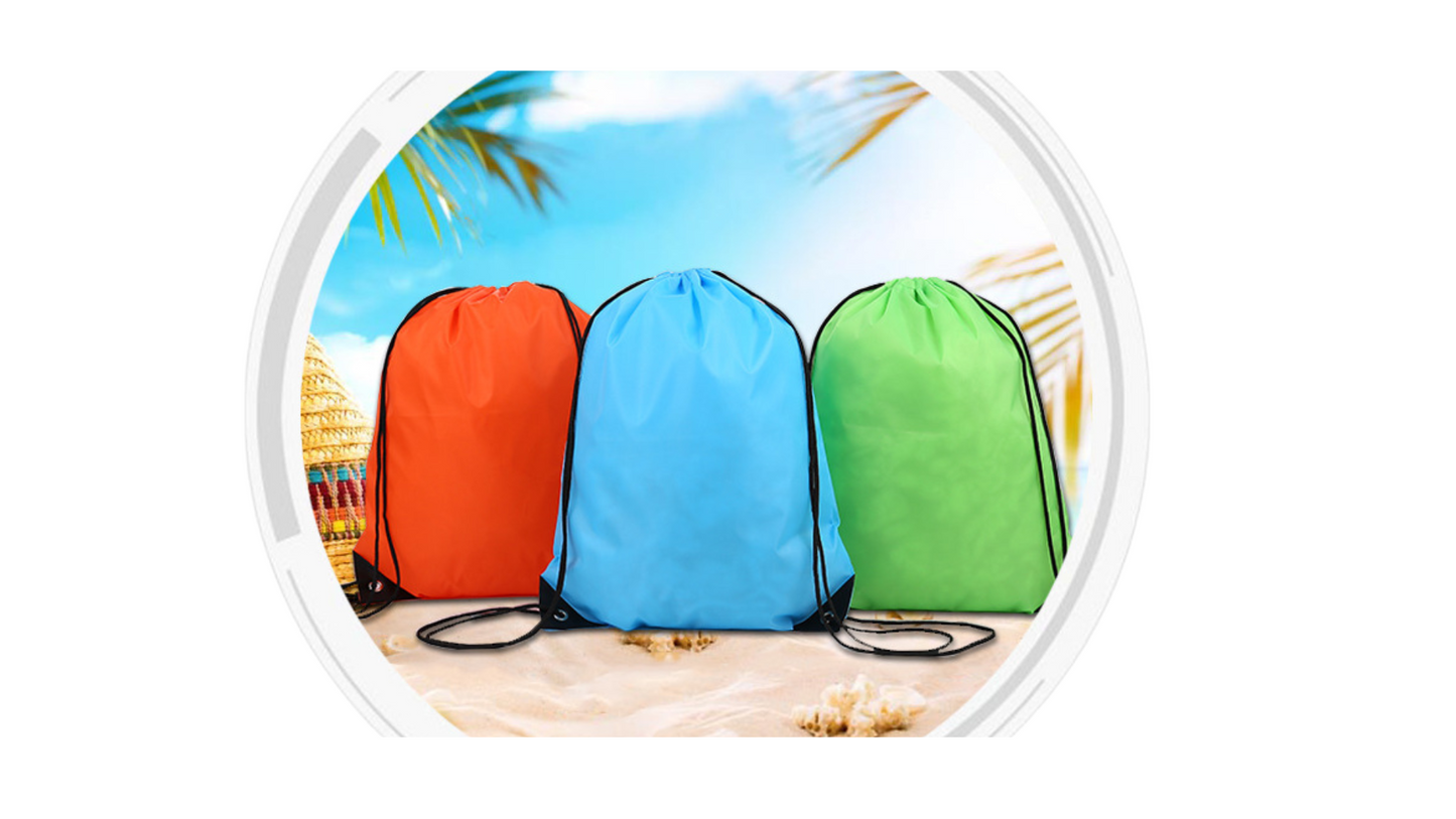 Sublimation Polyester Drawstring Backpack