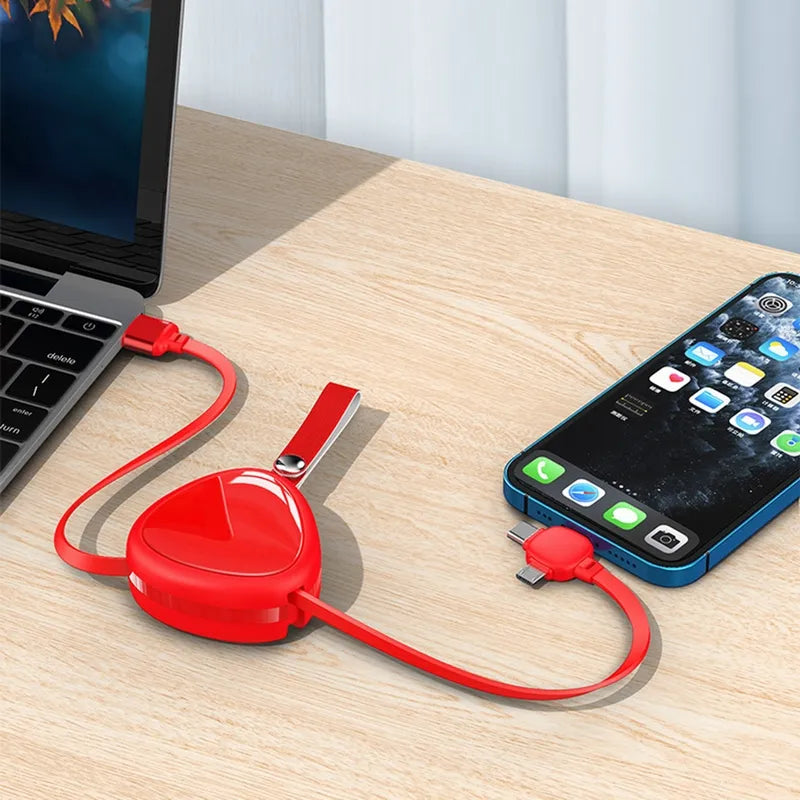 3-in-1 Retractable USB