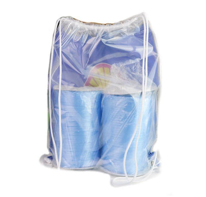 Plastic Drawstring Backpacks