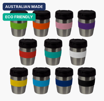 Heat-Resistant Ceramic Cup with Silicone Grip
