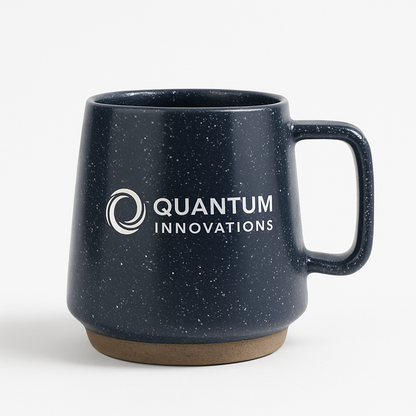Speckled Stoneware Promotional Mug