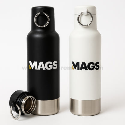 500ml stainless steel vacuum flask high grade matt black – Rooted in Thanks
