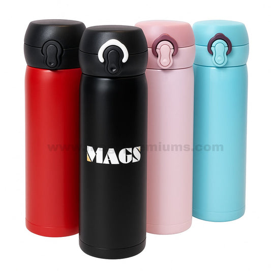 500ml stainless steel vacuum flask matt finish corporate gift