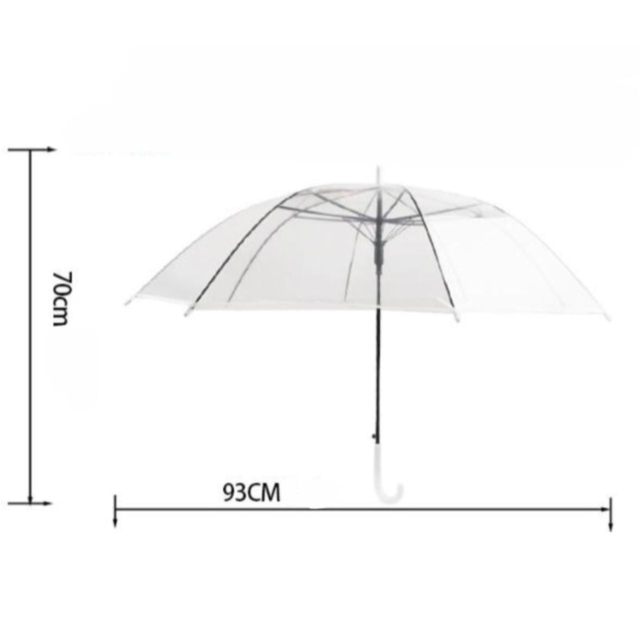 Clear Transparent Umbrella