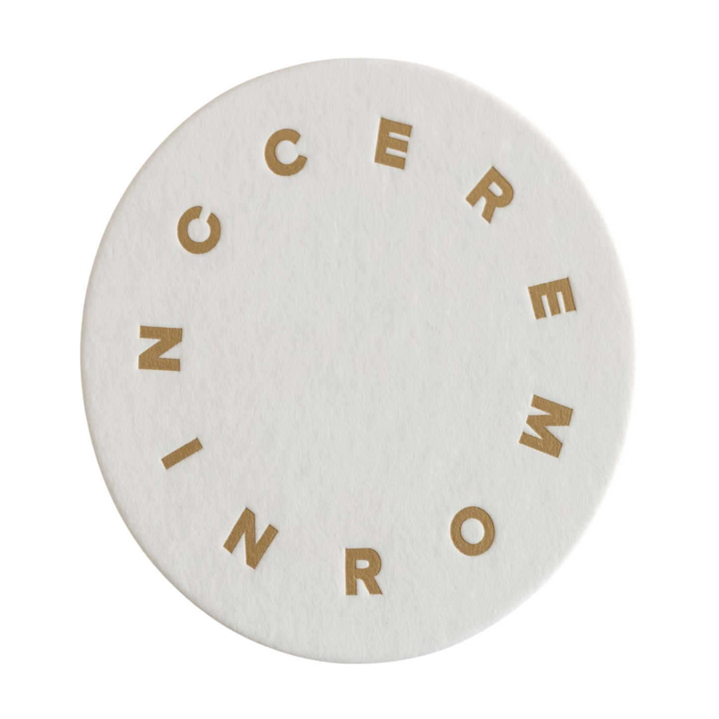 Hot Stamping Coaster – Premium Foil-Stamped Promotional Drink Mat