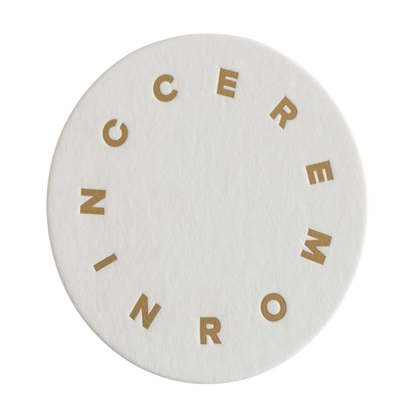 Hot Stamping Coaster – Premium Foil-Stamped Promotional Drink Mat