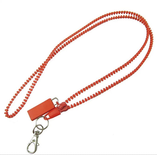 Zipper Lanyard With Custom Logo