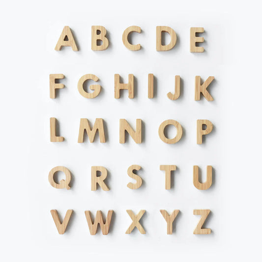 Bamboo Letters and Numbers