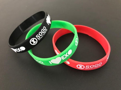 Printed Silicone Wristbands