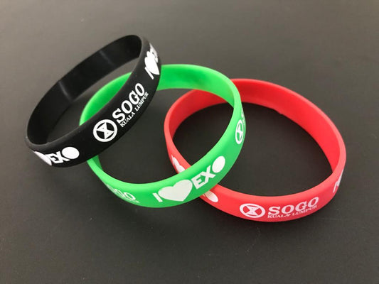 Printed Silicone Wristbands