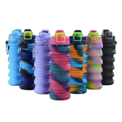 colorful-collapsible-silicone-water-bottles